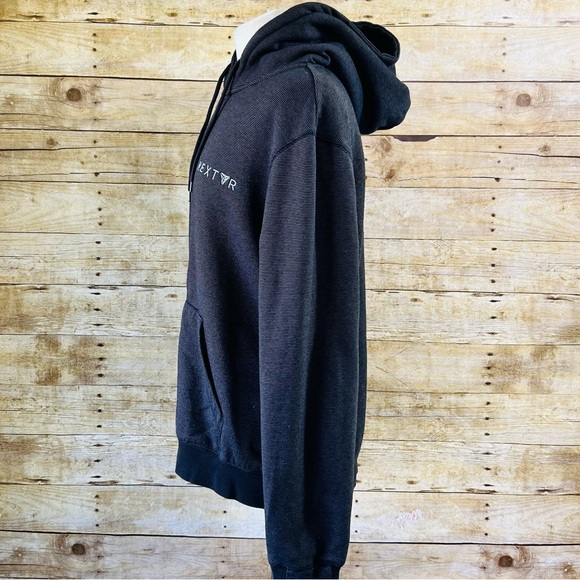 District Made Size XL Men's Charcoal Hoodie - Picture 6 of 9